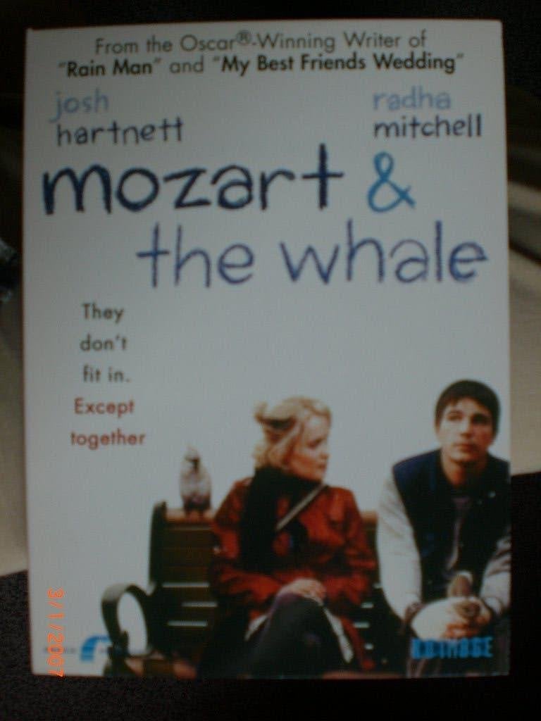 dvd Mozart & The Whale Josh Hartnett Radha Mitchell, Alle leeftijden, Ophalen of Verzenden, Zo goed als nieuw, Romantische komedie