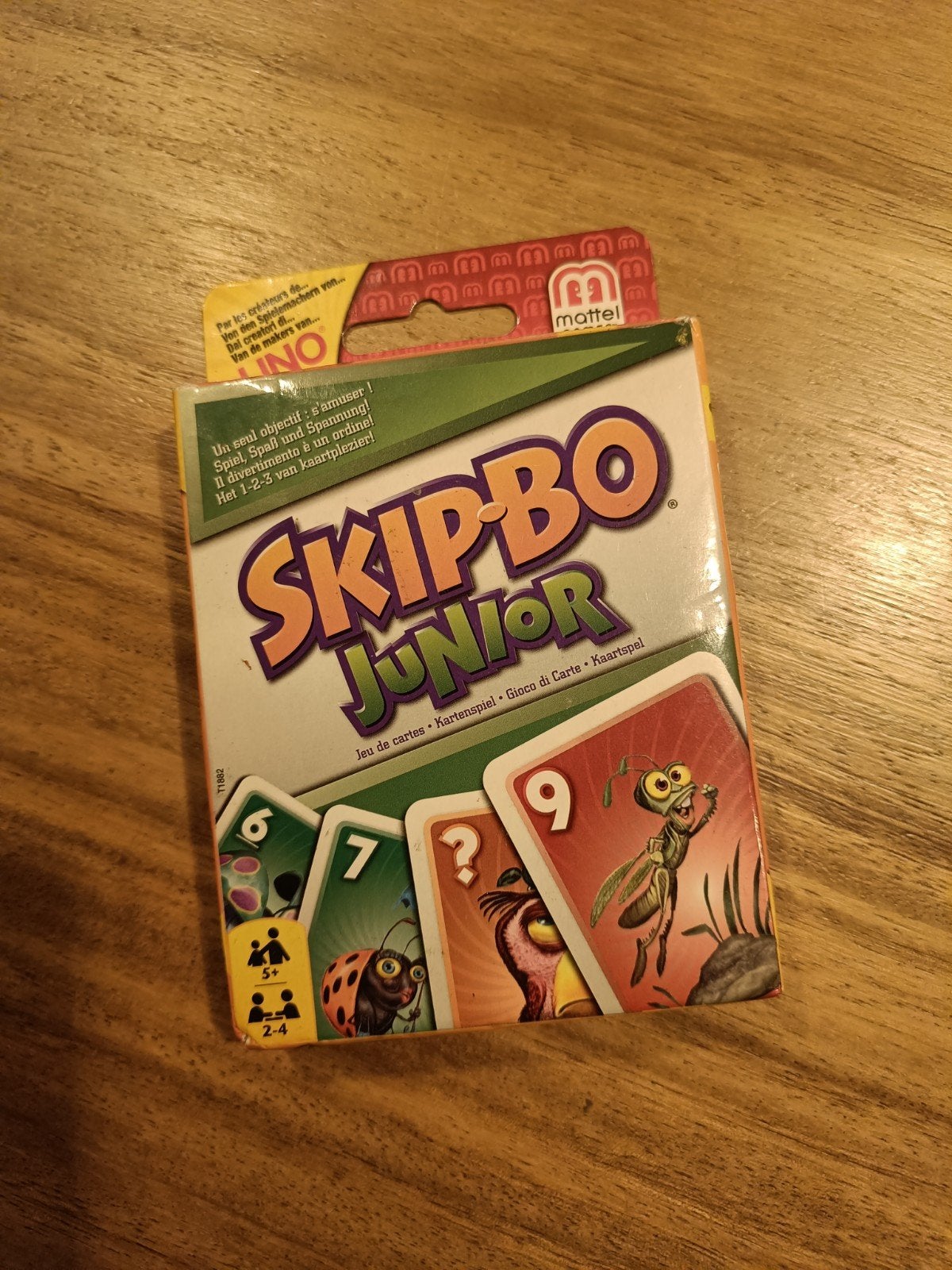 Skip-Bo Junior Kaartspel - Nieuw in seal, Drie of vier spelers, Ophalen of Verzenden, Nieuw, Mattel