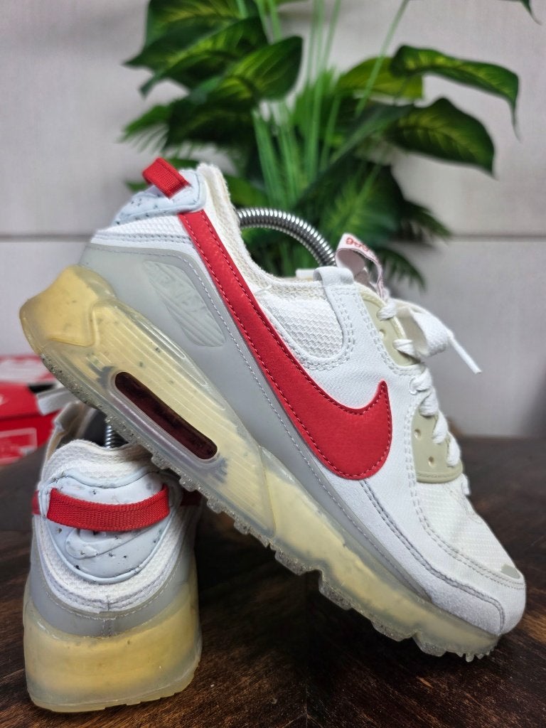 Nike Air Max 90 Terrascape White Red Clay maat 42, Wit, Nike, Ophalen of Verzenden, Nike