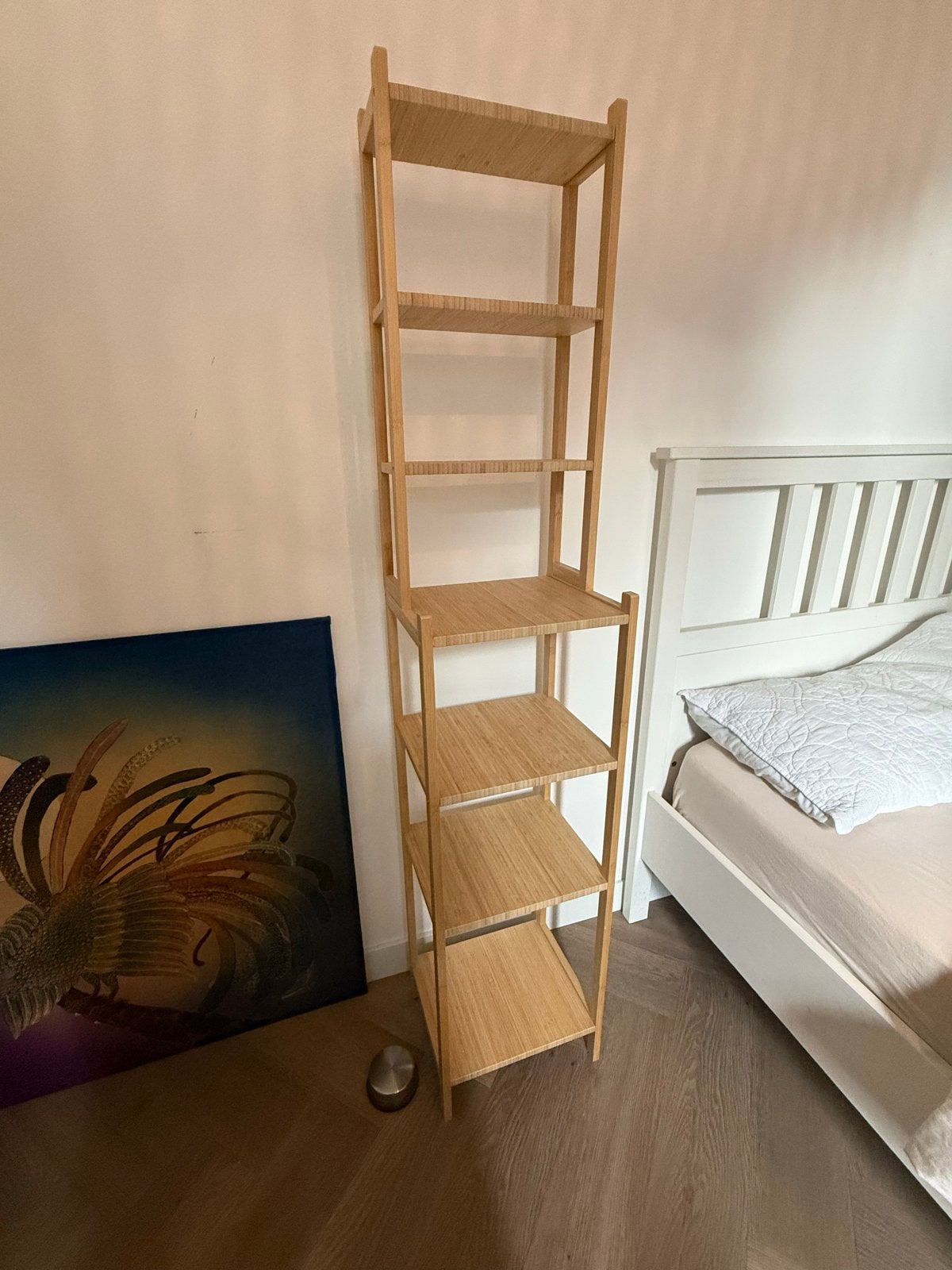 Ikea Ragrund Stellingkast - Bamboe Badkamerrek, Ophalen, Zo goed als nieuw