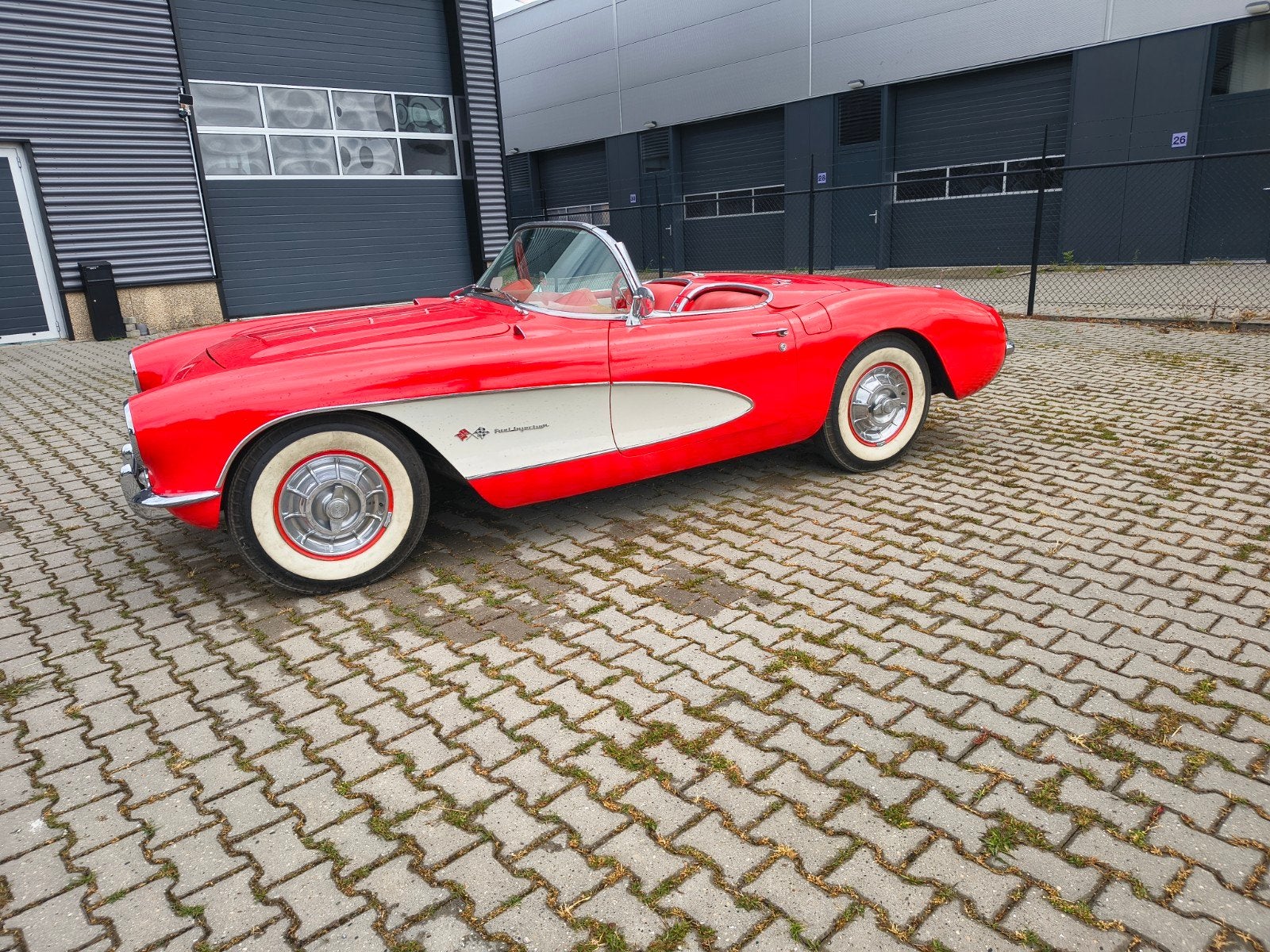 Chevrolet 1957 Rood, Auto's, 1300 kg, Cabriolet, 4638 cc, Geïmporteerd
