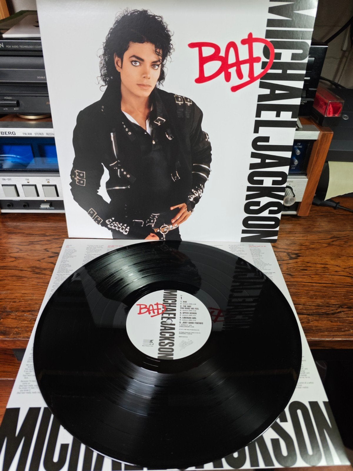 Michael Jackson - Bad LP, LP, Ophalen of Verzenden, Zo goed als nieuw, 12 inch