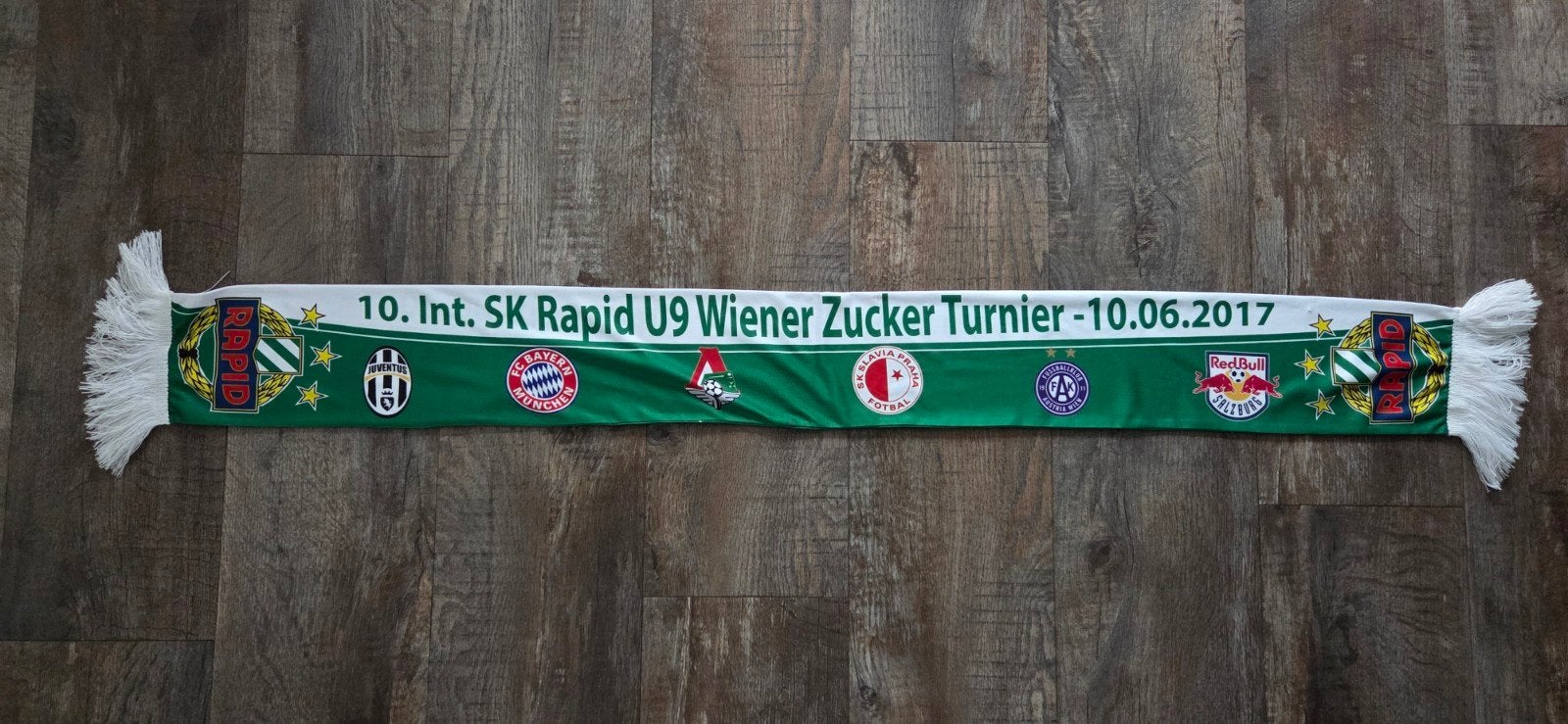 Sjaal Rapid Wien, Ophalen of Verzenden, Zo goed als nieuw, Buitenlandse clubs, Vaantje of Sjaal