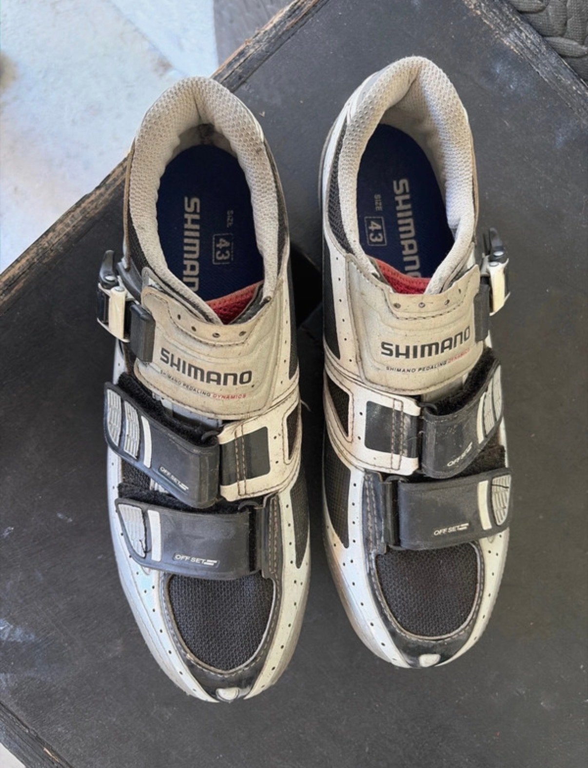 Shimano R-132 racefiets schoenen maat 43, Gebruikt, Heren, Schoenen, Overige maten