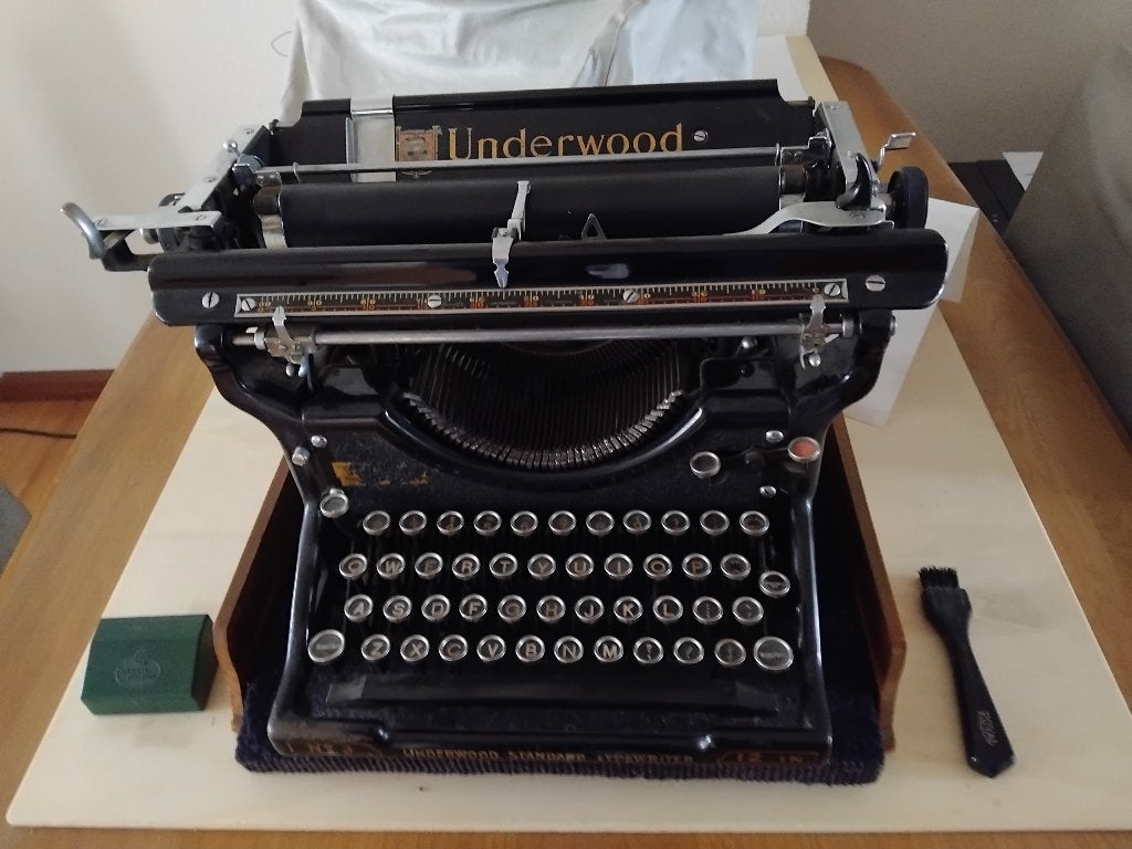 antieke schrijfmachine, Antiek en Kunst, Antiek | Kantoor en Zakelijk, Ophalen