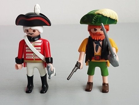 Playmobil DuoPack Piraten 4127, Pirates, Gebruikt, Complete set, Ophalen of Verzenden