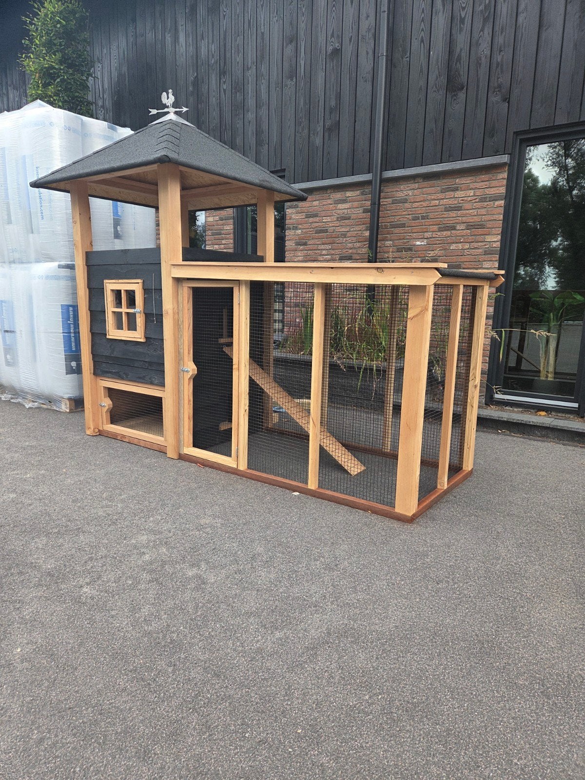 mooi kippenhok konijnenhok combi, Ophalen of Verzenden, Hout