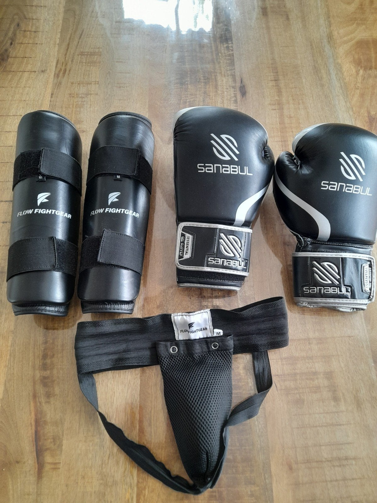 Scheenbeschermers, bokshandschoenen, tok, Sport en Fitness, Vechtsporten en Zelfverdediging, Maat XS of kleiner, Ophalen of Verzenden