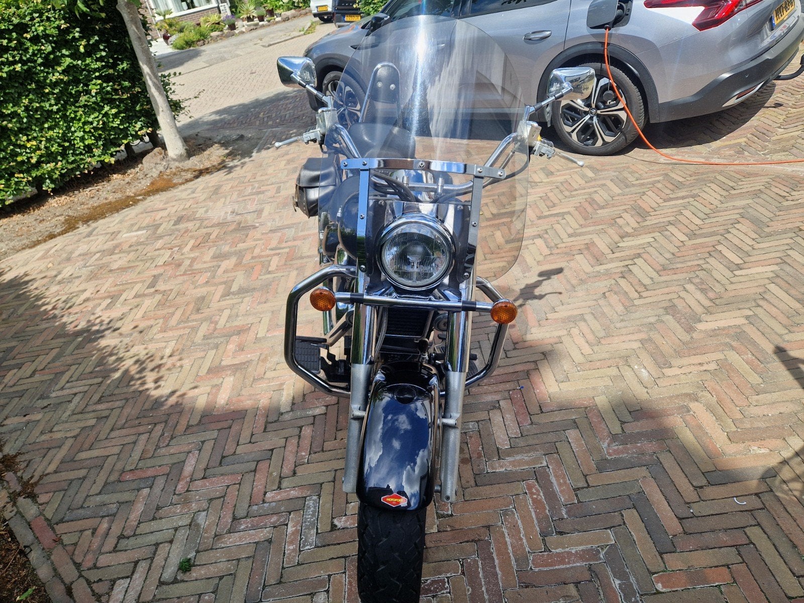 Suzuki 1500cc Chopper met hoog windscherm en lederen tassen, Gebruikt, Particulier, Meer dan 35 kW, Chopper