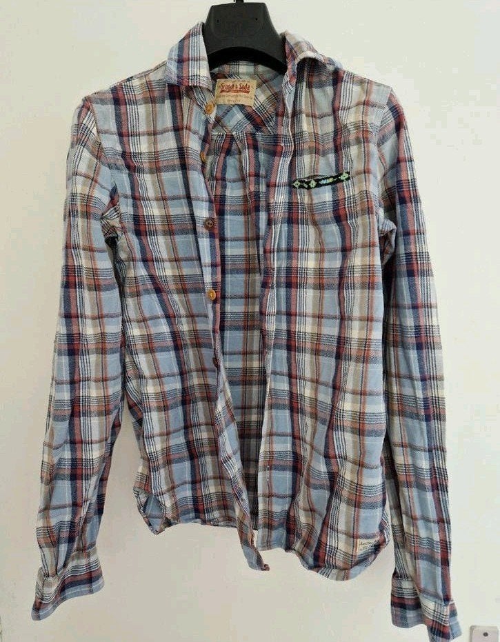Scotch & Soda overhemd maat S nette staat, Meerkleurig, Halswijdte 38 (S) of kleiner, Ophalen of Verzenden, Zo goed als nieuw