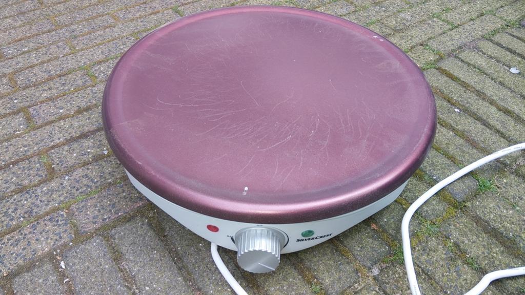 SILVERCREST Crêpemaker XXL SCM 1500 B1, Ophalen of Verzenden, Zo goed als nieuw