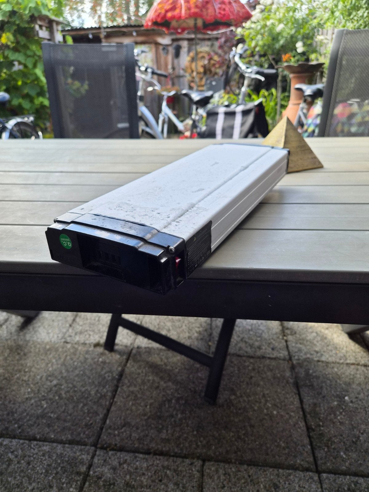 fiets accu 29,4 volt 2 a, Ophalen, Gebruikt