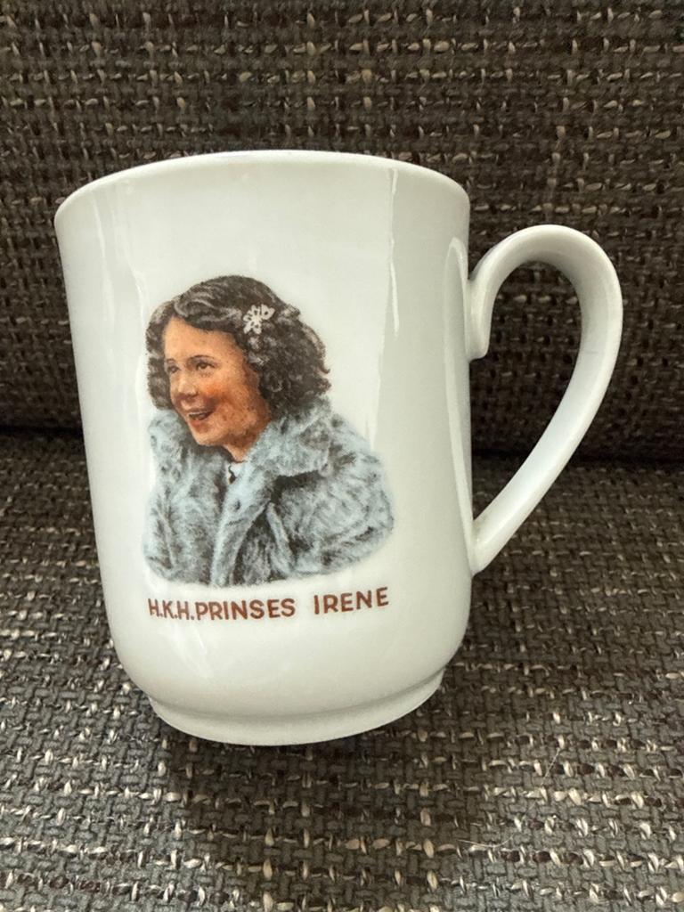 Vintage Beker H.K.H. Prinses Irene, Verzamelen, Ophalen of Verzenden