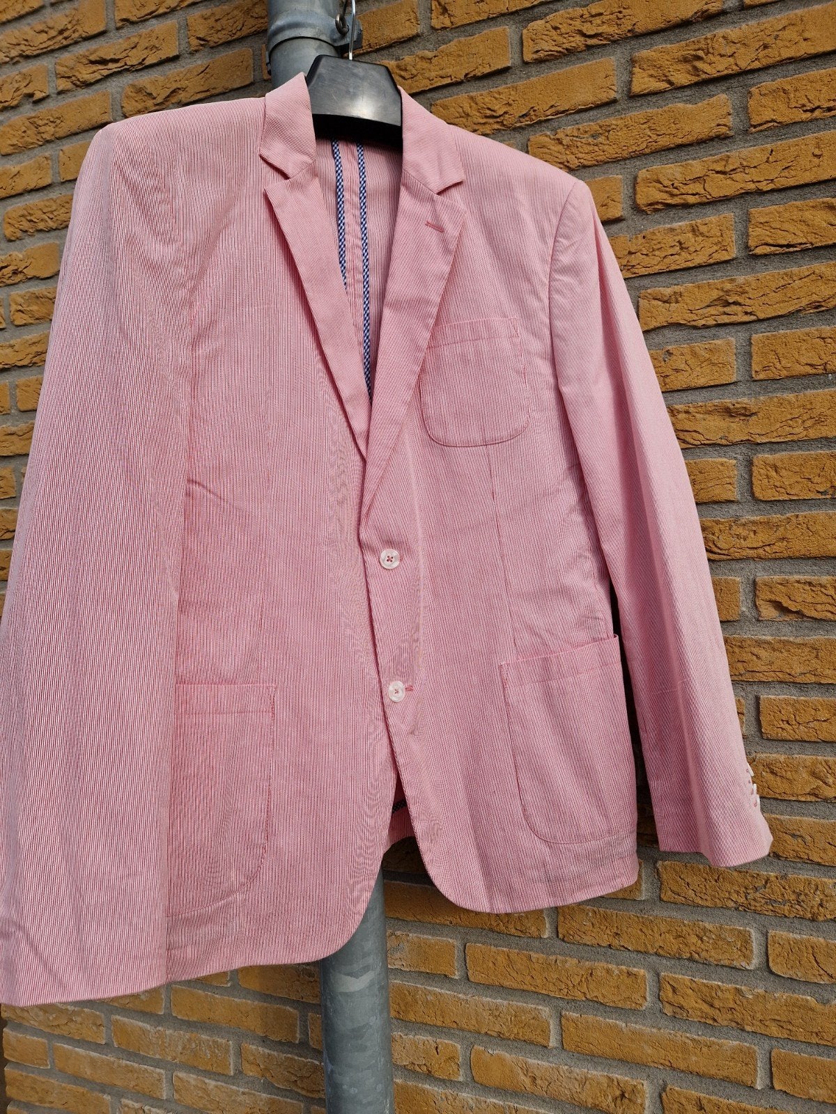Colbert in maat 56, Kleding | Heren, Grote Maten, Ophalen of Verzenden, Rood, Jasje of Colbert