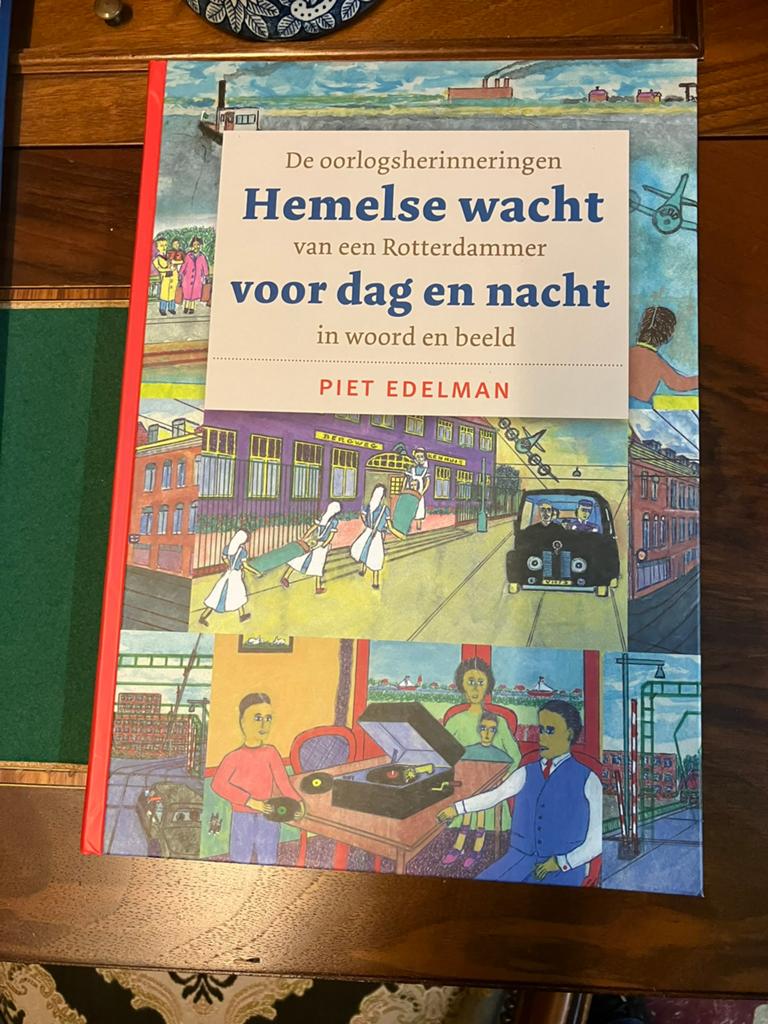 Hemelse wacht: Oorlogsherinneringen Rotterdam (Piet Edelman), Ophalen of Verzenden, Tweede Wereldoorlog, Gelezen, Algemeen