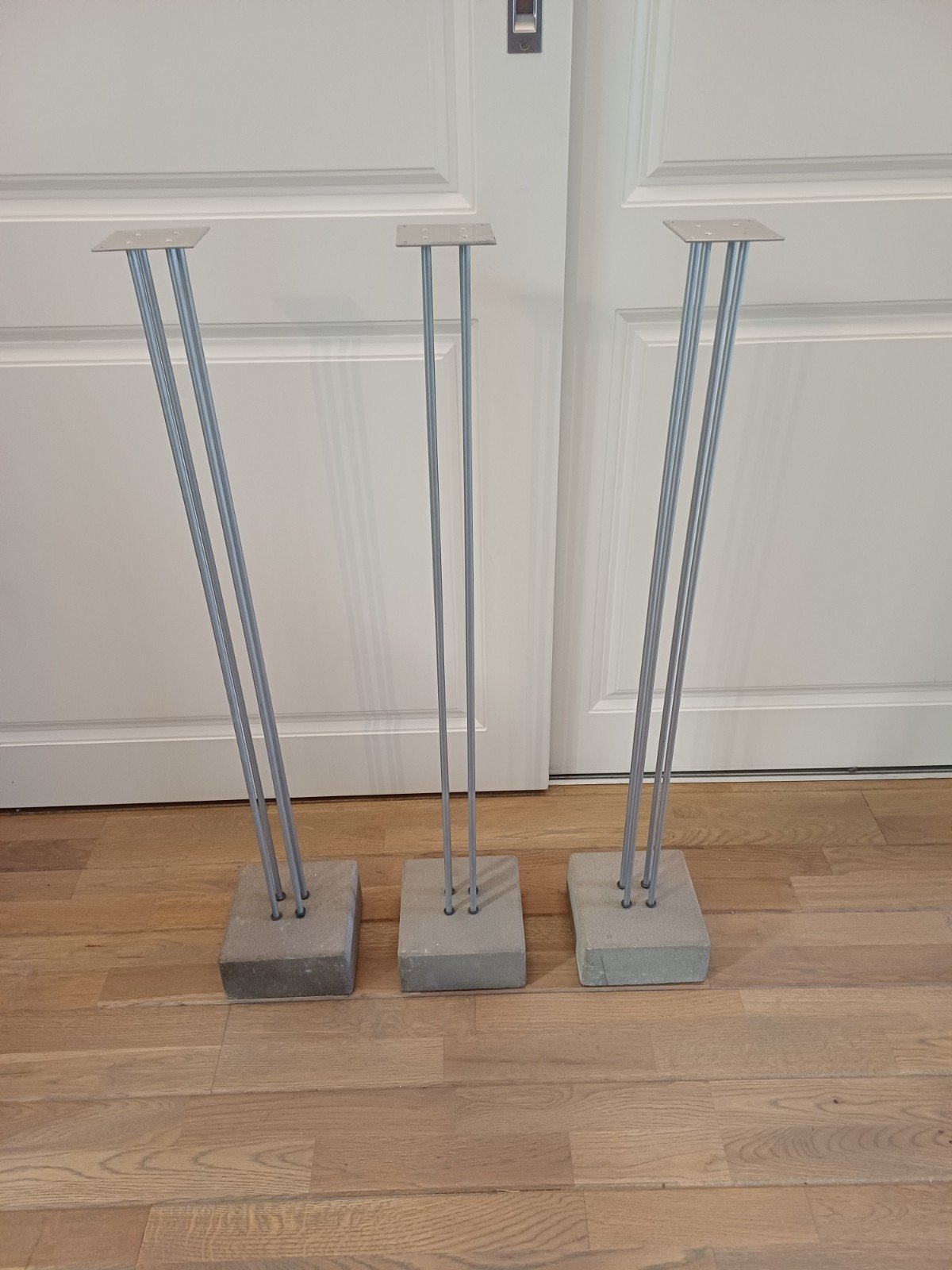 Vintage Ikea Jutis concrete speakers stands, Audio, Tv en Foto, Luidsprekers, Ophalen, Minder dan 60 watt, Overige merken