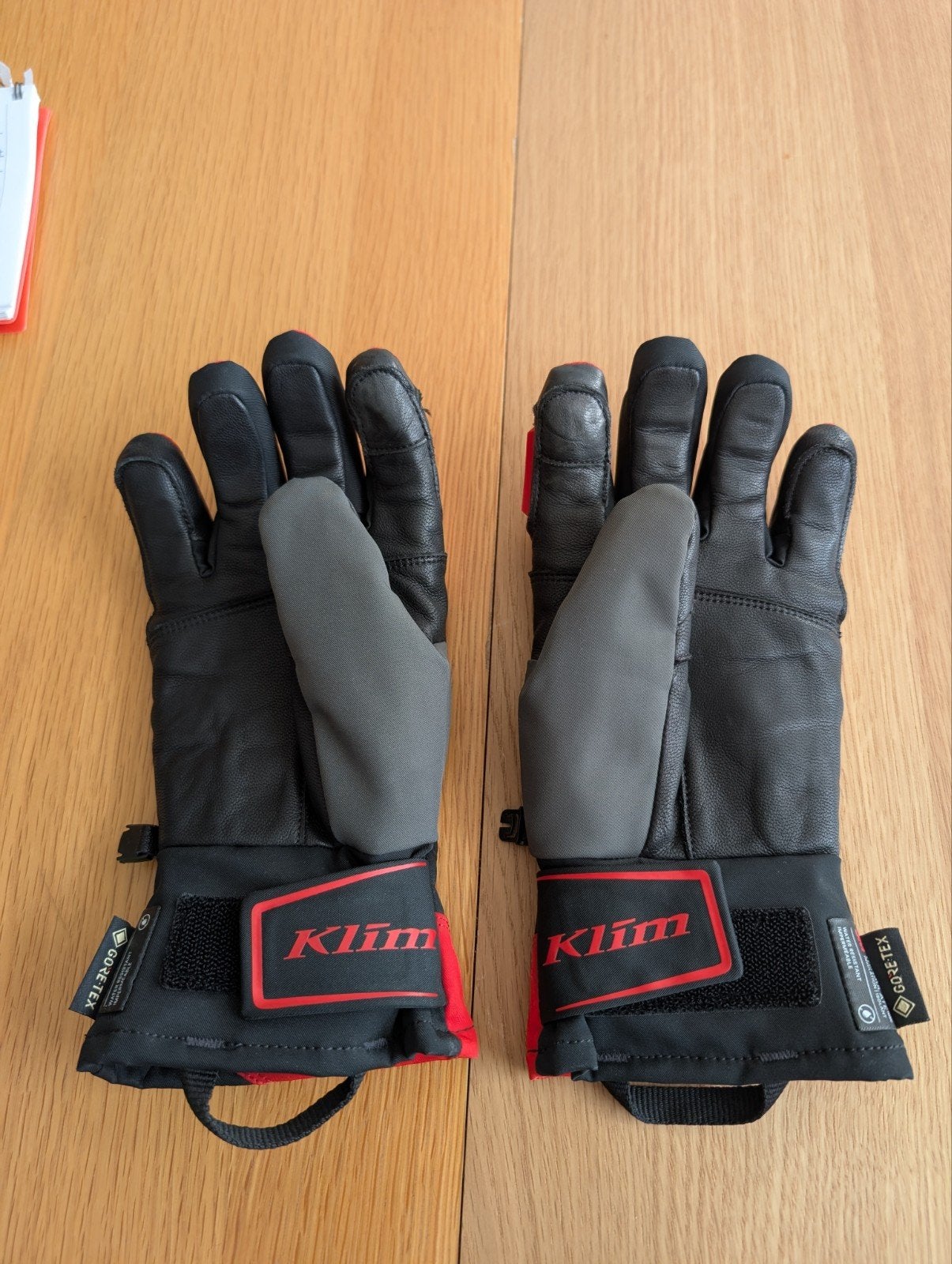 Klim Gore-Tex Thinsulate motorhandschoenen, Overige typen, Maat 48/50 (M), Ophalen of Verzenden, Zo goed als nieuw