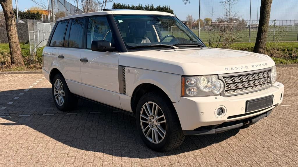 Land Rover Range Rover 3.6TDV8 wit met zwart leder etc., Automaat, Wit, Leder, 272 pk