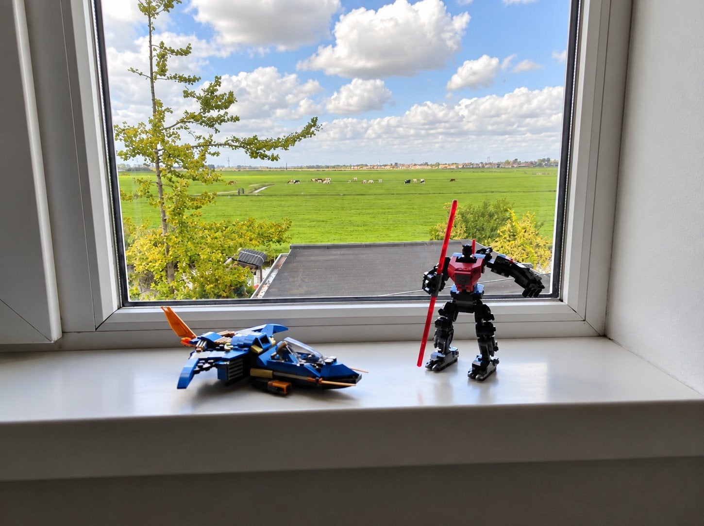 Lego Ninjago Jay's Bliksemstraal Jager & Robotfiguur, Ophalen of Verzenden, Gebruikt