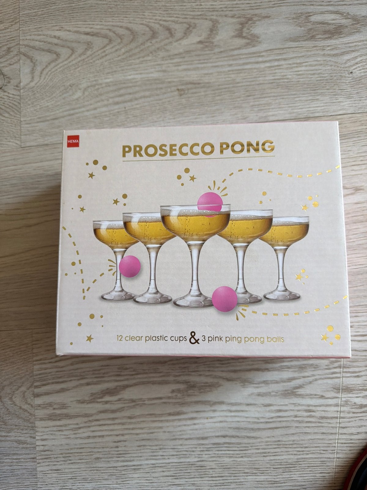 Hema Prosecco Pong Spel - Nieuw in doos, Ophalen of Verzenden, Nieuw