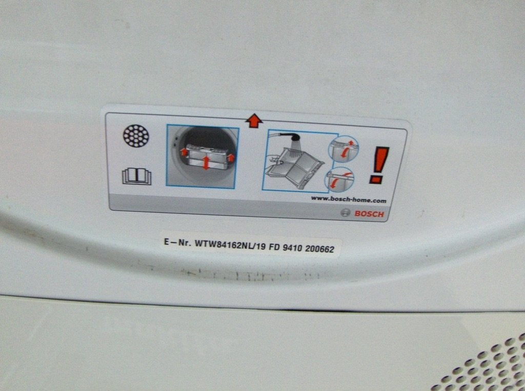 Foto 5 van Bosch WTW84162NL/19 warmtepompdroger
