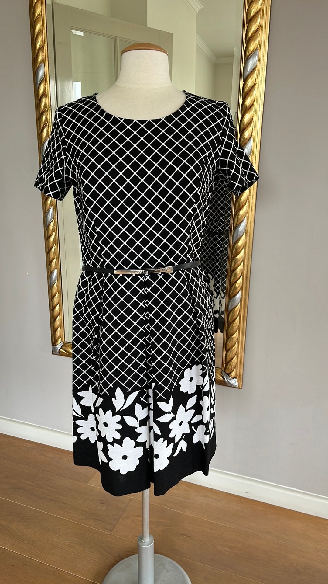 CAROLINE BISS JURKJE, Kleding | Dames, Maat 38/40 (M), Verzenden, Zwart, Zo goed als nieuw