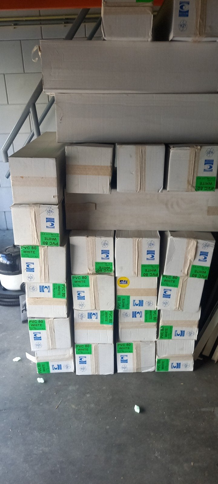 Luchtslang wit 200mm, Ophalen, Nieuw, Nvt, Nvt
