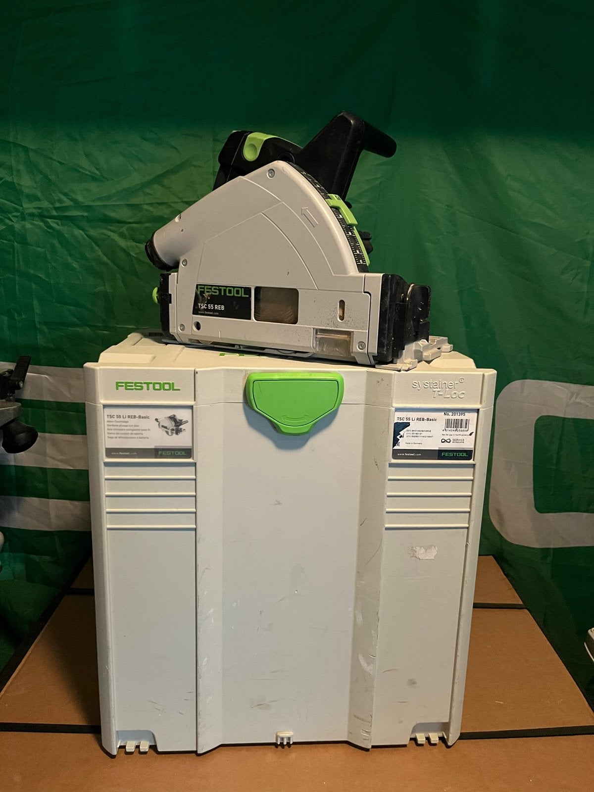 Festool TSC 55 REB, Doe-het-zelf en Verbouw, Gereedschap | Zaagmachines, Ophalen, Invalzaag, 600 tot 1200 watt, Zo goed als nieuw