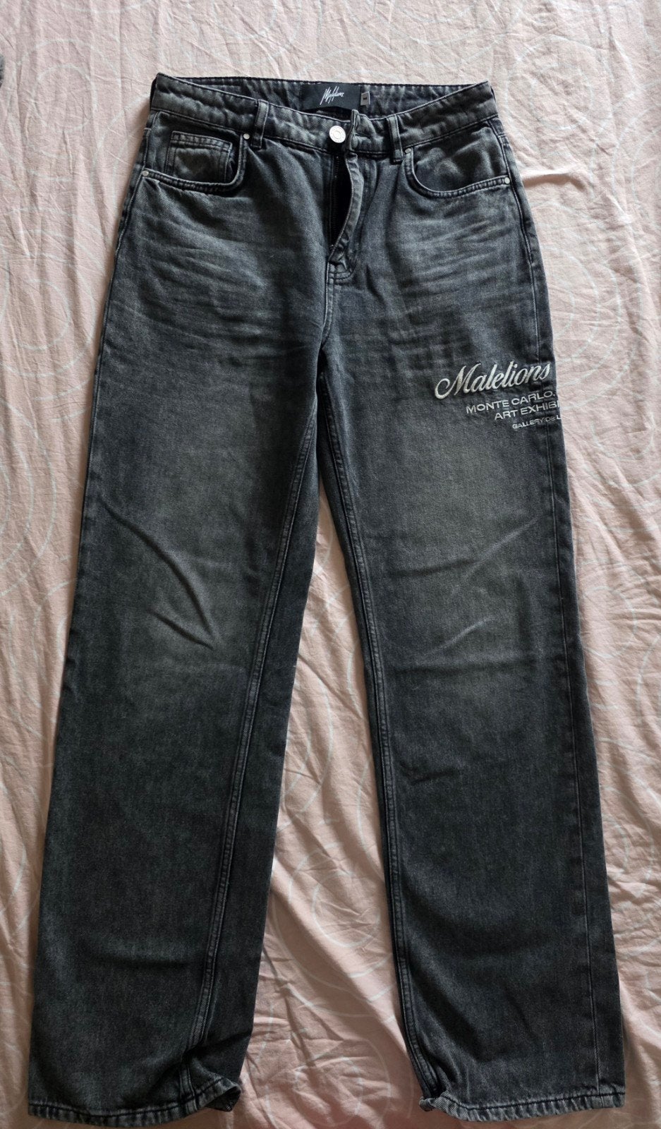 Malelions Monte Carlo Jeans - Grijs - Maat M, Ophalen of Verzenden, Zo goed als nieuw, Grijs