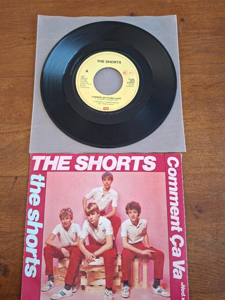 The shorts ,comment ca va, 7 inch, Ophalen of Verzenden, Zo goed als nieuw, Pop