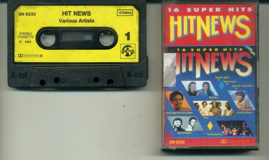 Hit News 16 Super Hits cassette 1984 ZGAN, Ophalen of Verzenden, Zo goed als nieuw, Origineel, 1 bandje