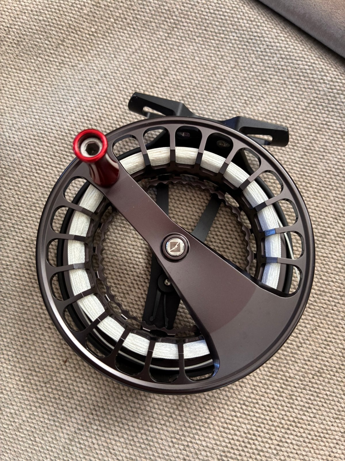 Lamson Purist 3+ vliegenreel (Sage Orvis Winston Simms), Watersport en Boten, Ophalen of Verzenden, Nieuw, Overige typen