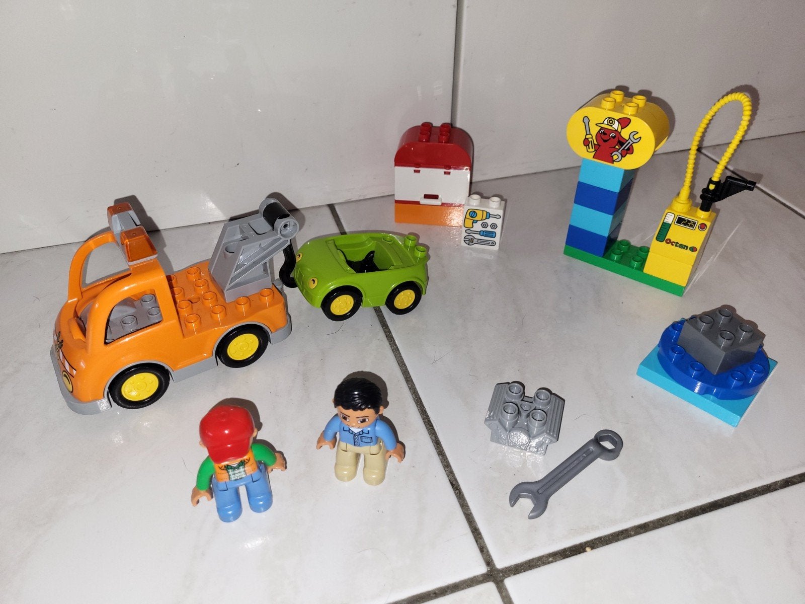 Duplo sleepwagen / takelwagen, Gebruikt, Ophalen of Verzenden, Duplo, Duplo