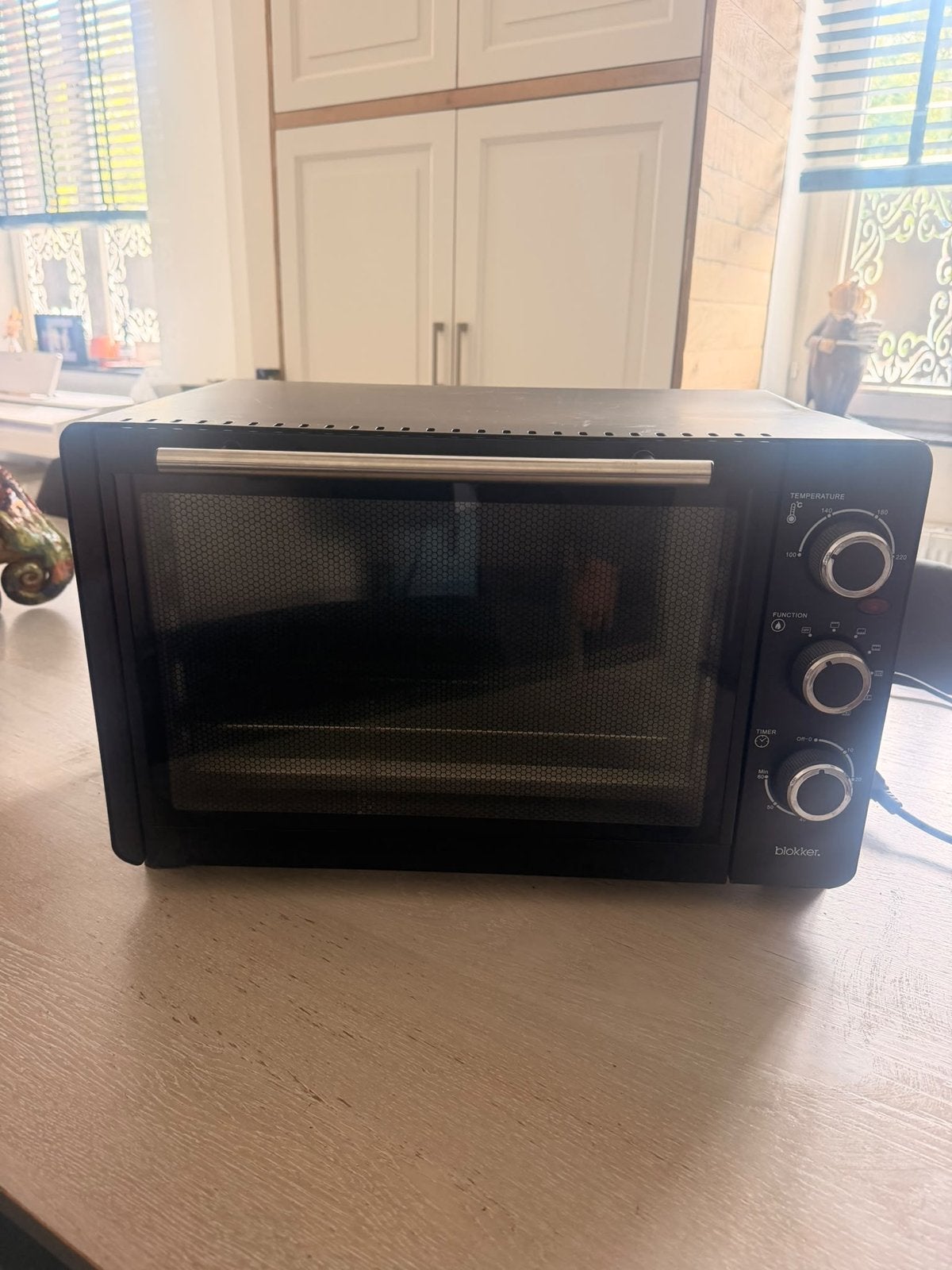 Blokker Mini-oven - Zo goed als nieuw met lichte deuk, Ophalen, Minder dan 45 cm, Hete lucht, Mini-oven