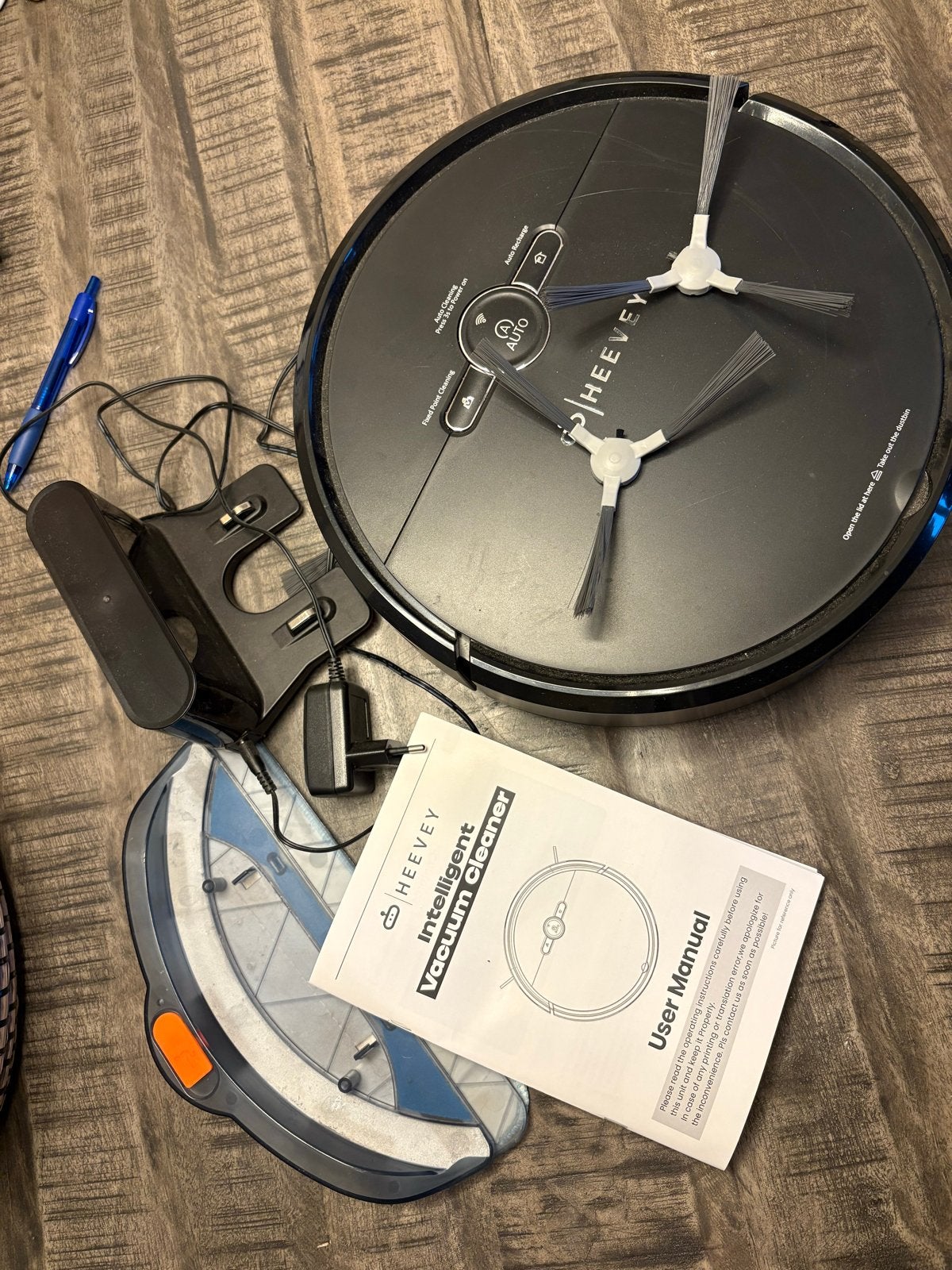 Heevey Robotstofzuiger - Intelligent Vacuum Cleaner, Witgoed en Apparatuur, Ophalen, Overige merken, Dweilfunctie, Zo goed als nieuw