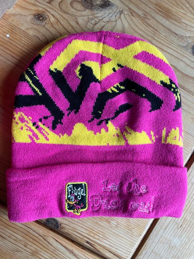 Flügel Muts Roze Geel - Nieuw & Warm of voor Verzamelaar, Ophalen of Verzenden, Nieuw