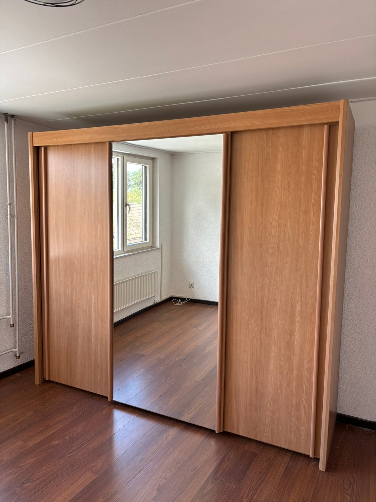 Kledingkast groot, Huis en Inrichting, Kasten | Kledingkasten, Ophalen, Met deur(en), 200 cm of meer, Eikenhout