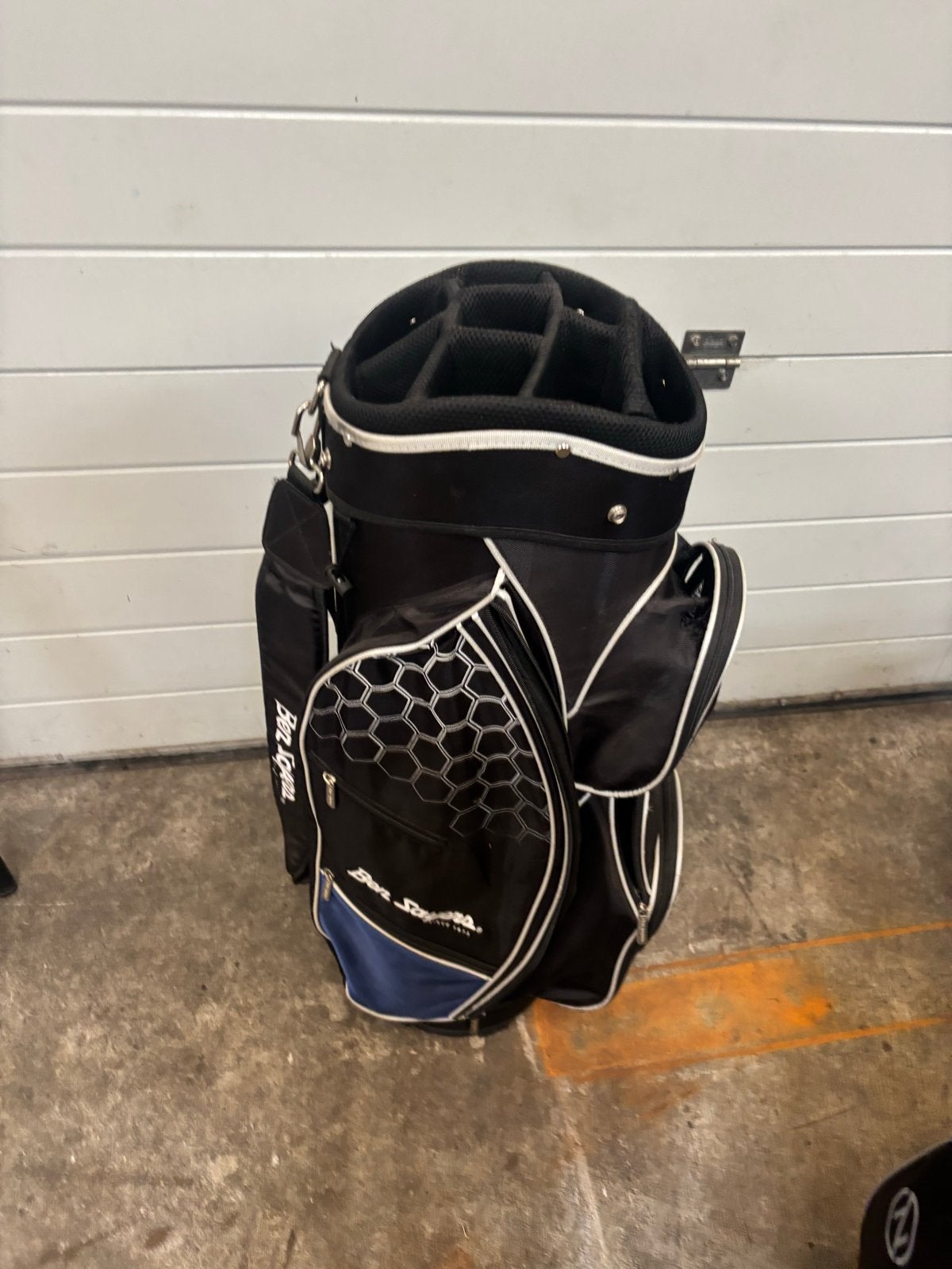 Ben Sayers M8 Golftas - Zwart/Blauw, Ophalen of Verzenden, Gebruikt, Tas, Overige merken