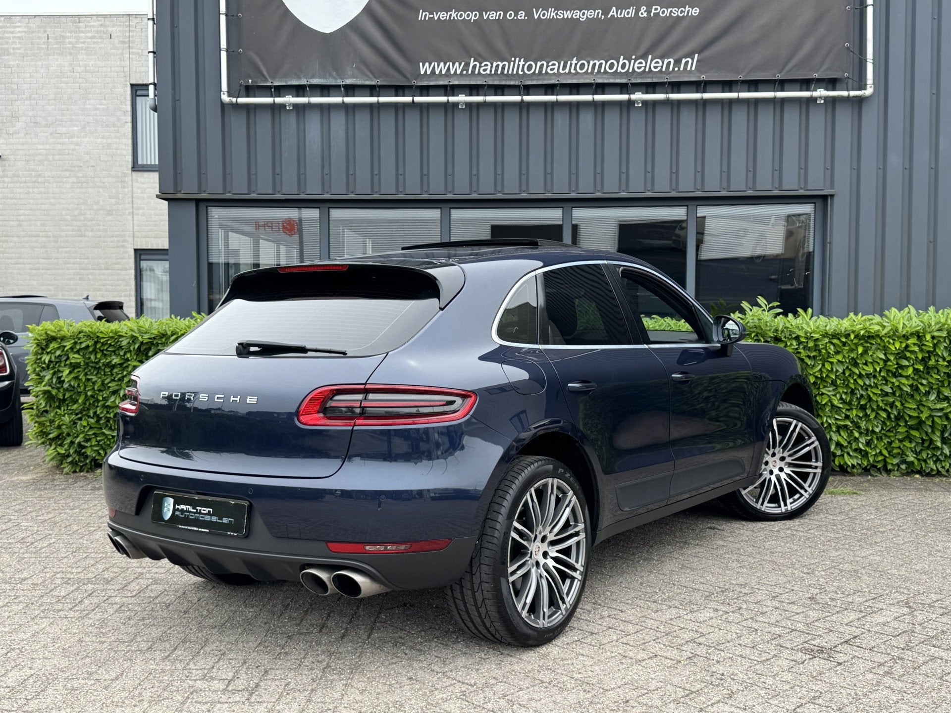 Porsche MACAN S 3.0 V6 340pk Aut. Leder 21" Panoramadak 133d, Automaat, Gebruikt, Blauw, Bedrijf