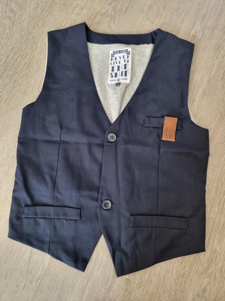Marineblauw gilet Royal Rumbl, maat 152-158, Nieuw (MM6), Ophalen of Verzenden, Nieuw, Meisje, Trui of Vest