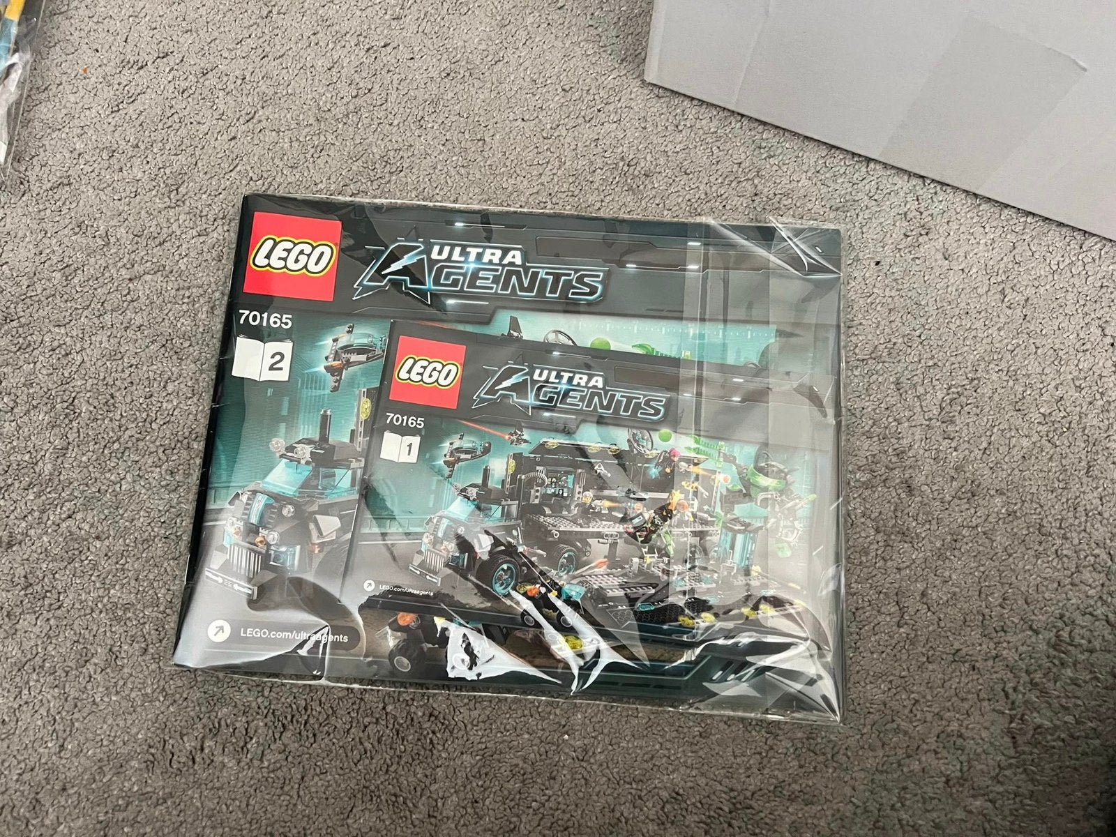 Lego ultra agents 70165 compleet, Ophalen of Verzenden, Zo goed als nieuw