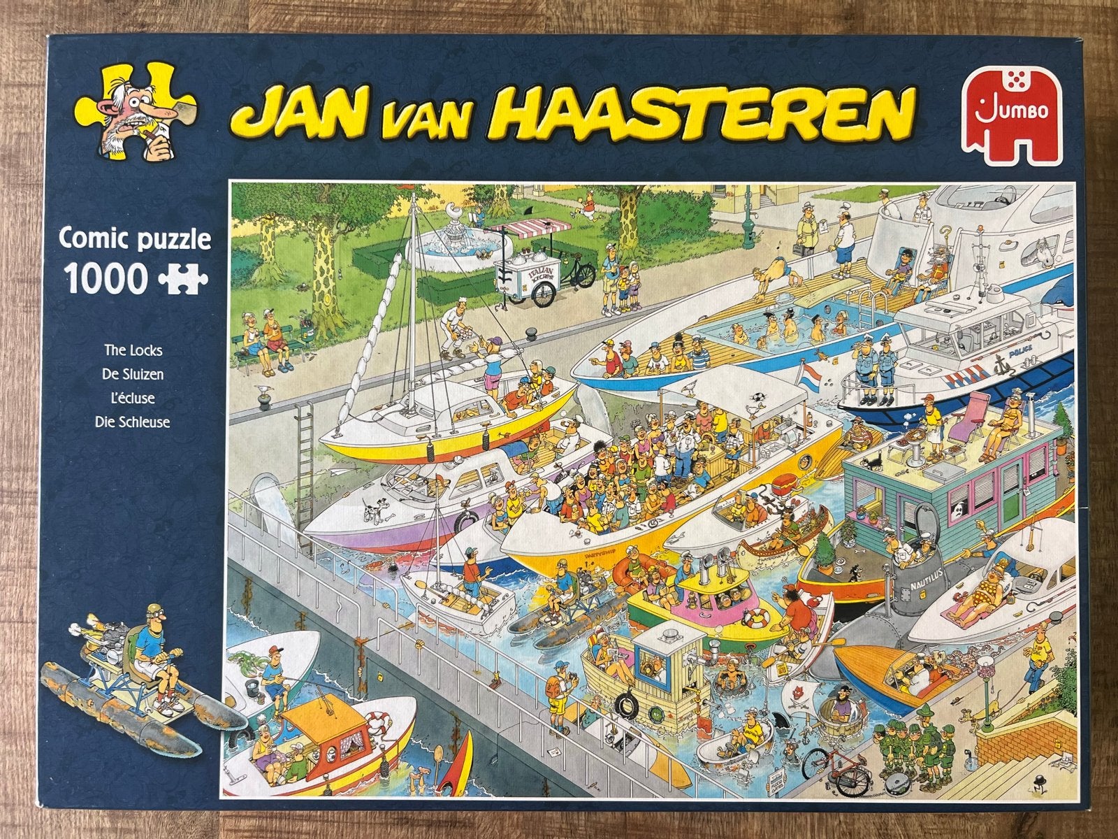 Jan van Haasteren Comic Puzzel - De Sluizen (1000 stukjes)