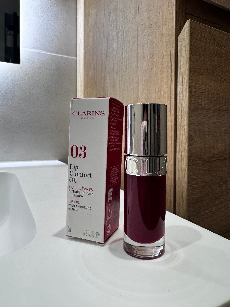 Clarins Lip Comfort Oil 03 7ml, Lippen, Nieuw, Ophalen of Verzenden, Make-up