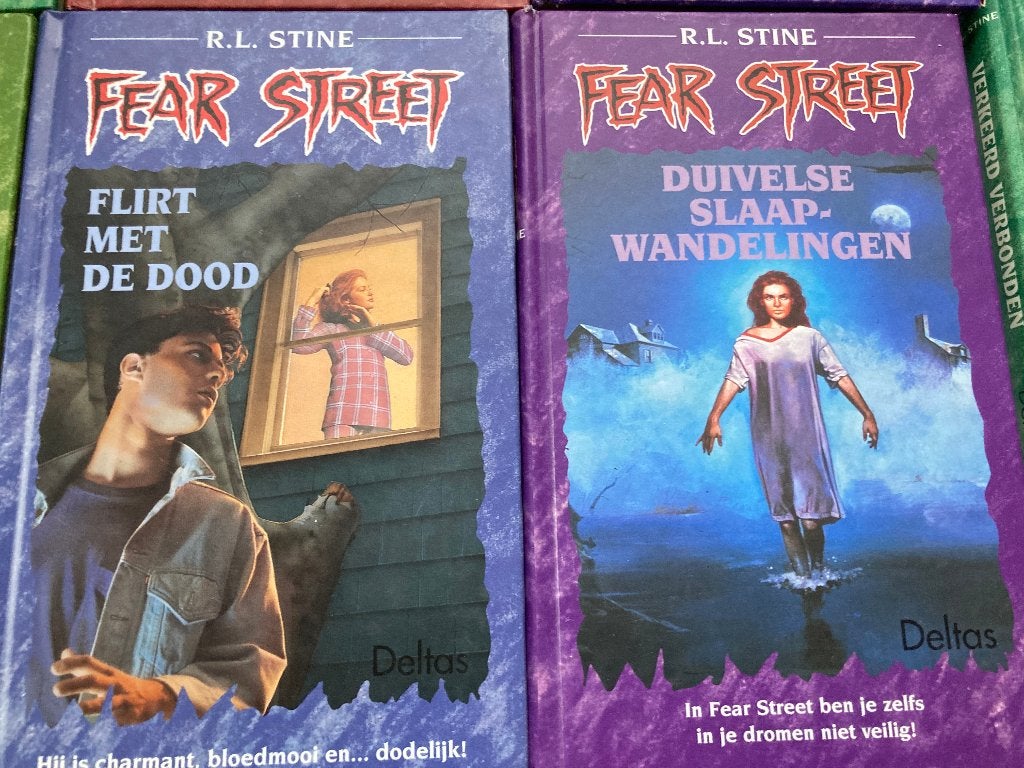 T.K. nog 9 boeken van Fear Street door R.L. Stine zie lijst, Ophalen of Verzenden, Gelezen, R.L. Stine, Fictie