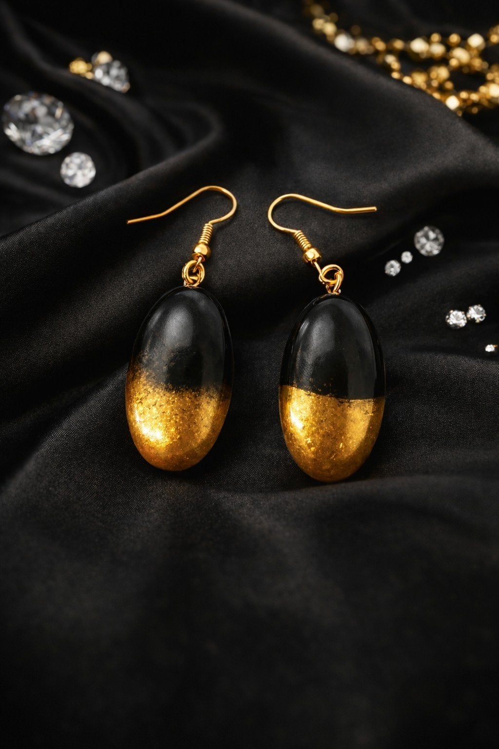 Elegante Zwart-Gouden Hangers, Ophalen of Verzenden