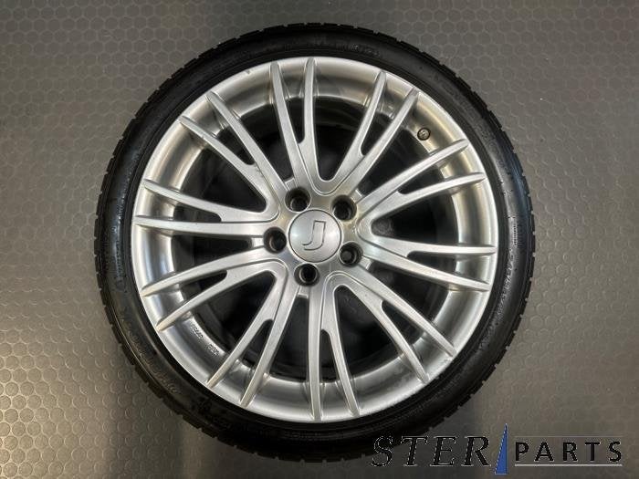 Sportvelgenset + banden van een Mercedes SLK, Gebruikt, -, -, Ophalen of Verzenden