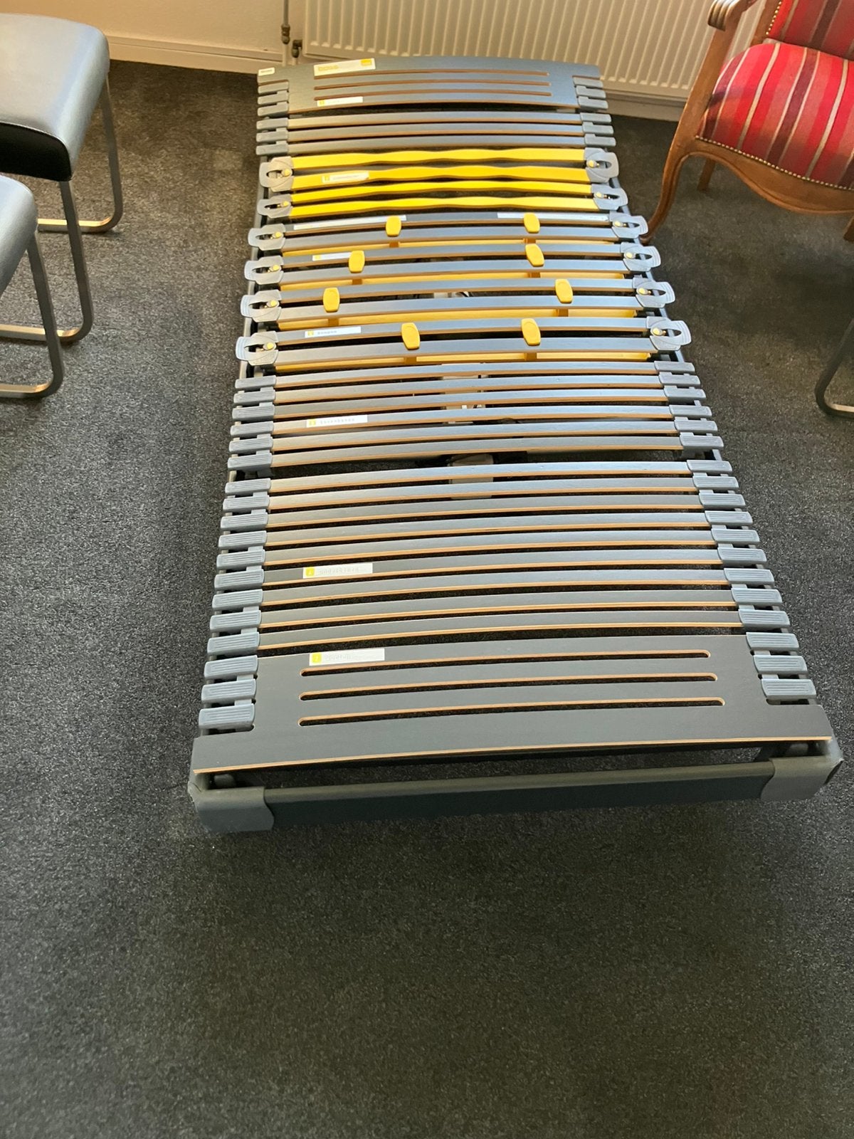 Electrische bedbodem met matras 90 x 200, Ophalen, Gebruikt, 90 cm, Eenpersoons