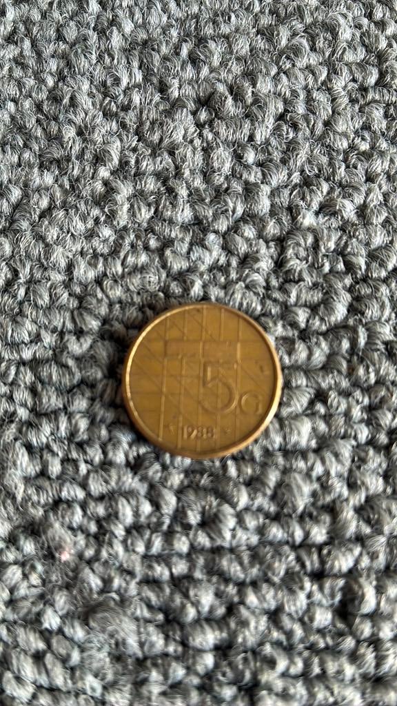 5 gulden 1988, Ophalen of Verzenden, Koningin Beatrix, 5 gulden