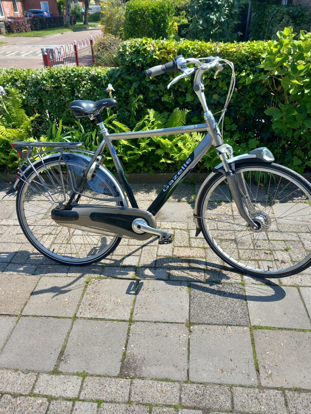 Gazelle C8 Orange [57cm] Herenfiets in Nette Staat., Fietsen en Brommers, Fietsen | Heren | Herenfietsen, Ophalen, Gebruikt, Versnellingen