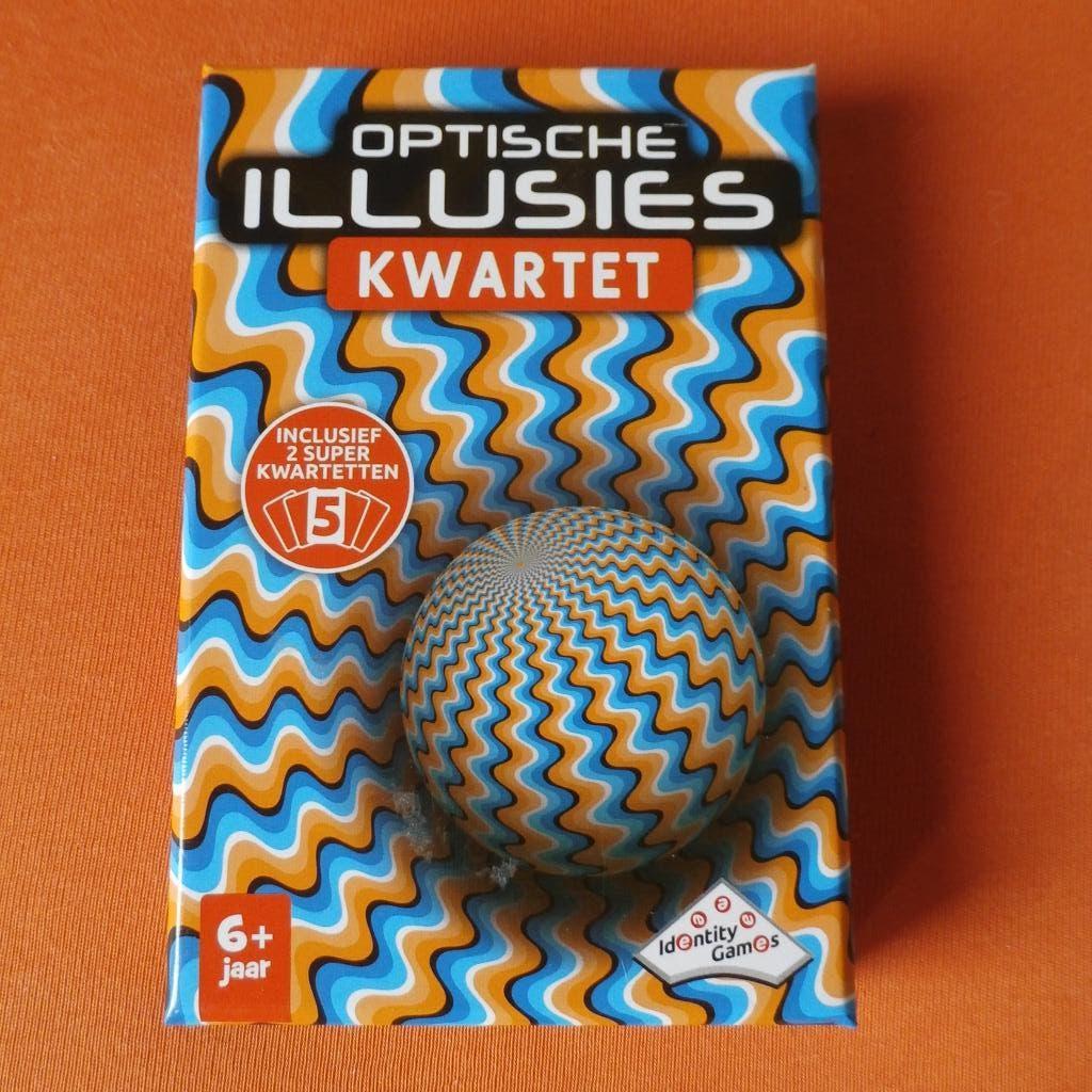 Identity Games - Optische Illusies Kwartet - 6+ jaar - nieuw, Een of twee spelers, Ophalen of Verzenden, Nieuw, Identity Games